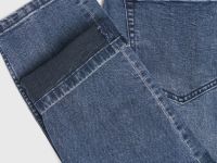 Зауженные джинсы, Синий