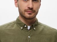 Мужская льняная рубашка Lacoste