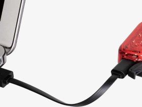 Фонарь для велосипеда задний габаритный Topeak TAILLUX 100 USB (красный / желтый)