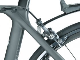 Багажник для шоссейных велосипедов Topeak Roadie Rack with RX Quick Track Plate 700c TA2403 gnn (серебристый)