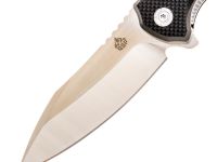 Раскладной нож QSP Snipe, сталь D2, рукоять черный G10