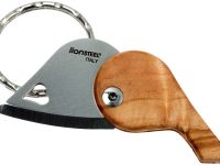 Нож-брелок LionSteel, сталь 440, Lion Beat Olive Pendant, оливковое дерево, L/LB UL