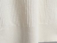 Поло из текстурной ткани, Белый