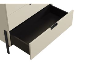 Комод Лигес 93x87 Светло-бежевый