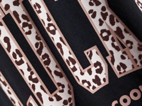 Свободная футболка для девочек, Черный