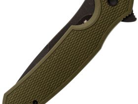 Складной нож Mr.Blade Hellcat blackwash, сталь S35VN, рукоять Olive G10