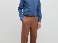 Базовая рубашка с добавлением хлопка