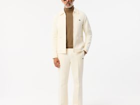 Мужская водолазка Lacoste из мериносовой шерсти