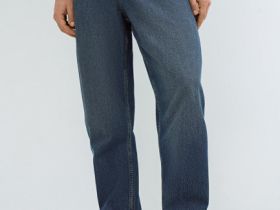 Свободные джинсы Bow, Синий