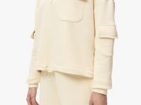 Женский хлопковый свитшот Lacoste