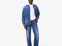 Мужское худи Lacoste классического кроя с флисом