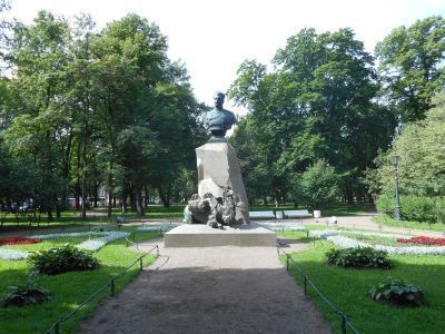 Бюст географа Пржевальского Н.М.