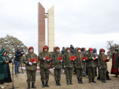 В Тулагино-Кильдямском наслеге построен мемориал погибшим в Гражданской войне