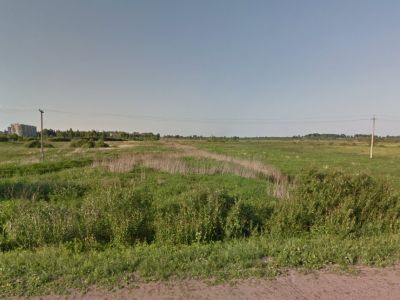 Памятное место, где в июле 1919 года перед крестьянами выступал М.И. Калинин