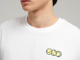 Футболка прямого кроя из джерси