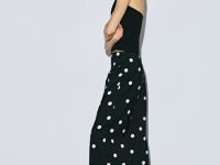 Юбка с запахом, Черный