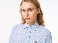 Женская рубашка Lacoste оверсайз