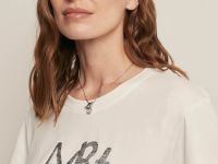 Футболка прямого силуэта с принтом