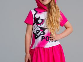 Платье трикотажное для девочек