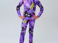 Термокомплект трикот. для девочек: фуфайка (футболка) с длин. рук, брюки для эпизод. использования