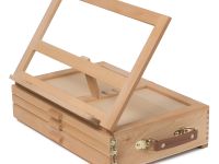 Мольберт настольный Pinax TE-03B с органайзером для пастели/карандашей/кистей, 3 лотка, бук