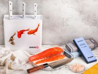 Нож кухонный "Samura OKINAWA" Деба 170 мм, AUS-8, палисандр