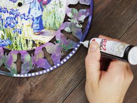 Краска для создания жемчужин Таир "Pearl Art" 25 мл Пурпурный Металлик