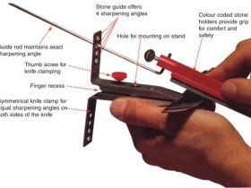 Набор для заточки Lansky, Standard Diamond Sharpening system, LK3DM