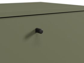 Тумба подвесная Сайрис 50x25 Оливковый