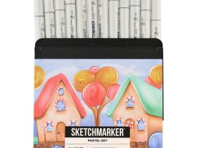 Набор маркеров Sketchmarker "Classic Pastel Set" 12 цветов в картонной упаковке