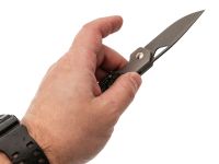 Складной нож Kizer Mini Militaw, сталь S45VN, рукоять титан/карбон
