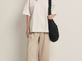 Оверсайз футболка из хлопка