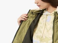 Женская куртка Lacoste с поло-воротником