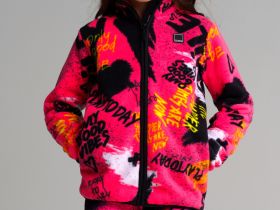 Куртка трикотажная для девочек