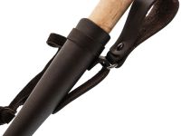 Нож Северный Соболь, сталь Х12МФ, окованный дол, рукоять карельская береза