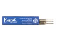 Набор стержней для шариковых ручек KAWECO G2, 3 шт, 0,8 мм, синий