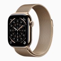 Смарт-часы Apple Watch Series 11 46mm Gold Titanium Case with Gold Milanese Loop (M/L)