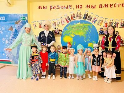 Мы разные, но мы едины: детсад "Звездочка" популяризирует национальные игры