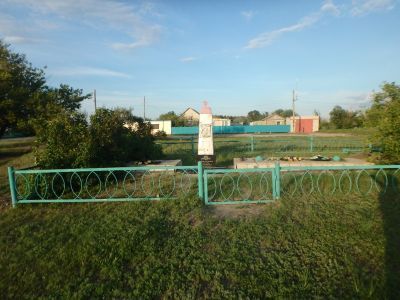 Братская могила советских воинов, погибших в период Сталинградской битвы