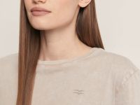 Футболка свободного силуэта из мягкого хлопка