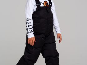 Комплект текстильный с полиуретановым покрытием для девочек: куртка, полукомбинезон