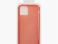 Чехол-накладка Clear Case для iPhone 11 Pro силиконовый (прозрачно-красный)