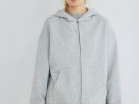 Толстовка объёмного силуэта, Серый