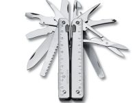 Мультитул Victorinox SwissTool, сталь X50CrMoV15, рукоять нержавеющая сталь, серый