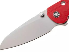 Складной нож Remette RT-BEE-R, сталь 14C28N, рукоять G10, красный