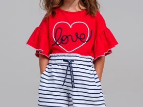 Шорты трикотажные для девочек, 2 шт в комплекте