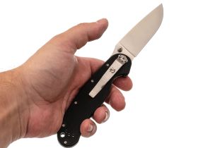 Складной нож Steelclaw Крыса 1, сталь AUS-8, рукоять G10, черный