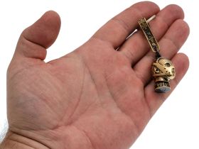 Брелок Ганнибал Лектер, бронза