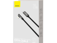 Кабель Baseus Legend Elbow Series Fast Charging Data Cable PD 20W (Type-C) на (Lightning) (CATLCS-01) 100см нейлоновая оплётка (черный)
