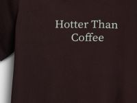 Футболка с принтом, Коричневый